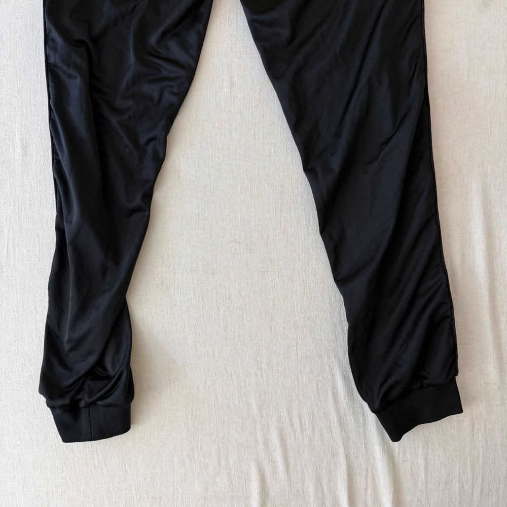 Kappa Banda Track Pants Mens XL Black Logo Tape Joggers Streetwear Sportswear - Picture 9 of 10